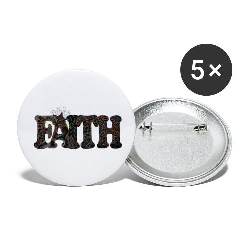 FAITH - Buttons small 1'' (5-pack)