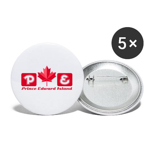 Prince Edward Island, province of Canada - Buttons small 1'' (5-pack)