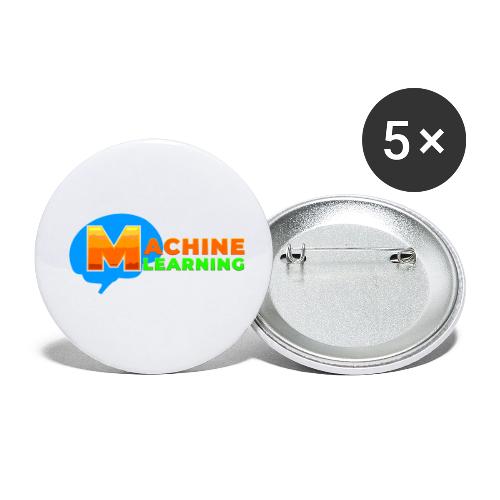 Machine learning - Buttons small 1'' (5-pack)