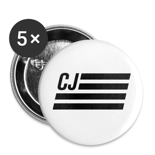 CJ flag - Autonaut.com - Buttons small 1'' (5-pack)