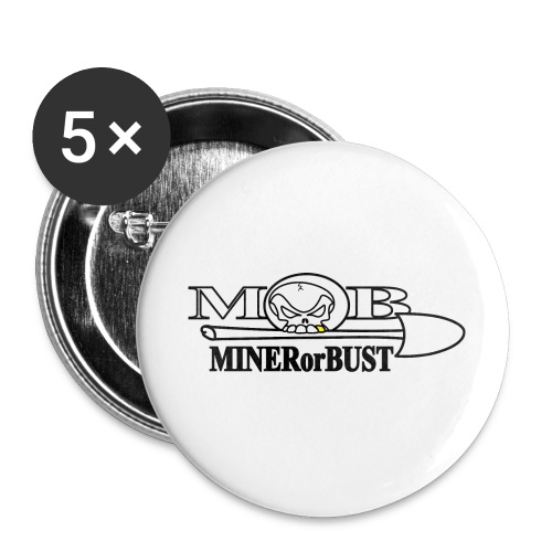 mob1 gif - Buttons small 1'' (5-pack)