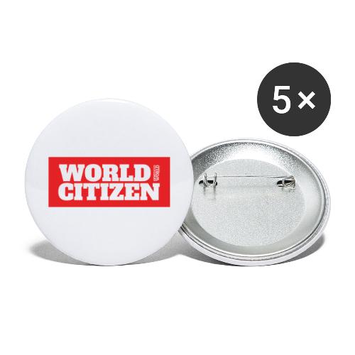 World Citizen - Buttons small 1'' (5-pack)