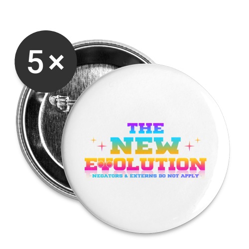 90210 New Evolution Tee - Buttons small 1'' (5-pack)