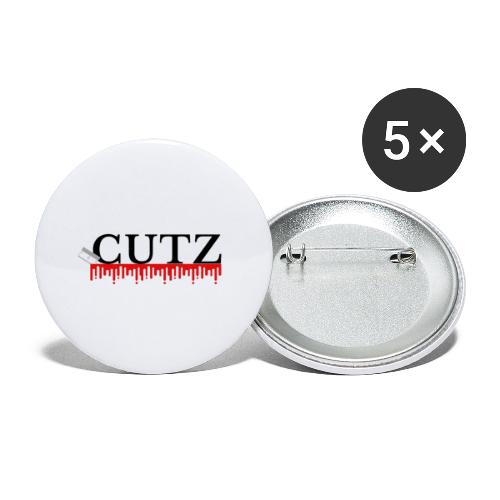 Cutz clothing - Buttons small 1'' (5-pack)