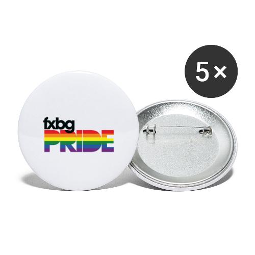 FXBG PRIDE LOGO - Buttons small 1'' (5-pack)