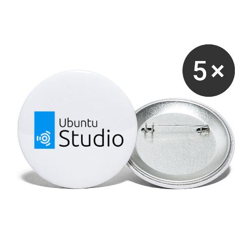 Ubuntu Studio 2022 - Stacked - Buttons small 1'' (5-pack)