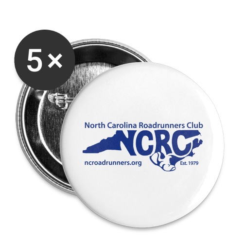 NCRC Blue Logo3 - Buttons small 1'' (5-pack)