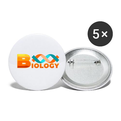 Biology: Life Unfolded - Buttons small 1'' (5-pack)