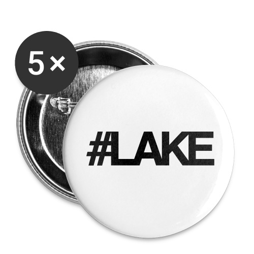 #Lake - Buttons small 1'' (5-pack)
