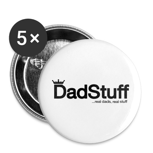 Dadstuff Full Horizontal - Buttons small 1'' (5-pack)