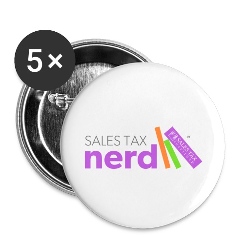 Sales Tax Nerd - Buttons small 1'' (5-pack)