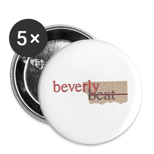 BevBeat Shirt 90210 01 - Buttons small 1'' (5-pack)