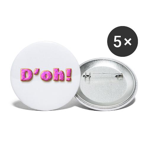 Homer Simpson D'oh! - Buttons small 1'' (5-pack)