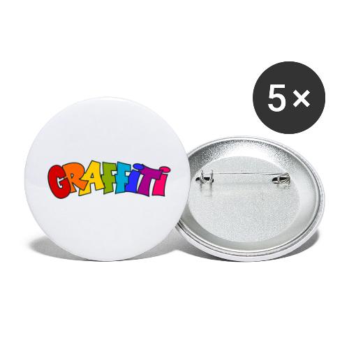 Graffiti - Buttons small 1'' (5-pack)
