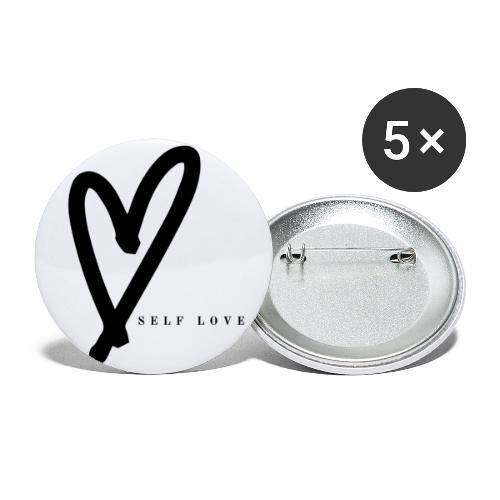 Self Love - Buttons small 1'' (5-pack)