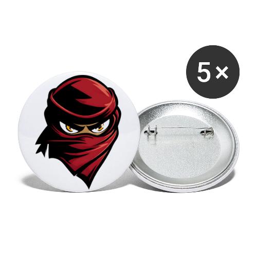 Scarlet Shadow Ninja - Buttons small 1'' (5-pack)