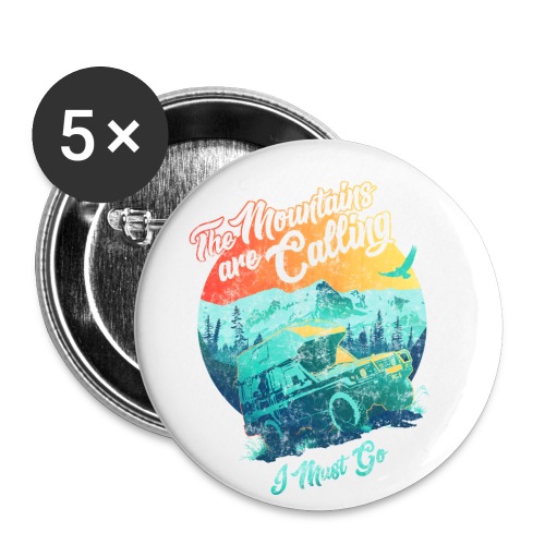 Calling Mountains - Buttons small 1'' (5-pack)