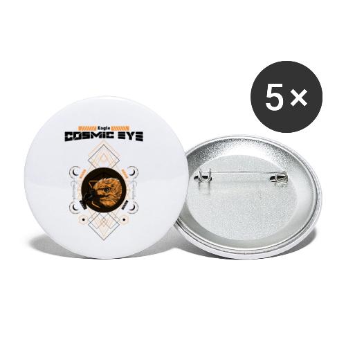 Eagle Cosmic Eye - Buttons small 1'' (5-pack)