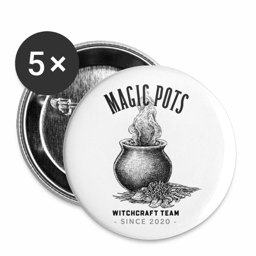 Magic Pots Witchcraft Team Since 2020 - Buttons small 1'' (5-pack)