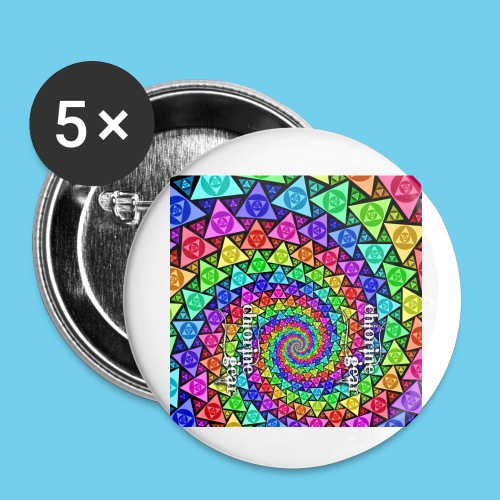 Deckwalker Triangular Infinity jpg - Buttons small 1'' (5-pack)