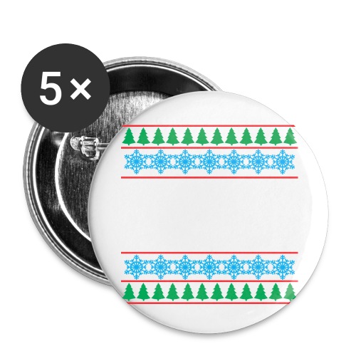 MK6 GTI Ugly Christmas Sweater - Buttons small 1'' (5-pack)