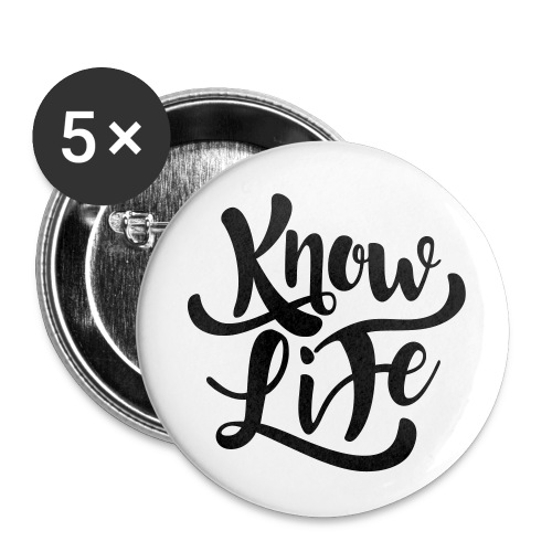 Knowlife - Buttons small 1'' (5-pack)
