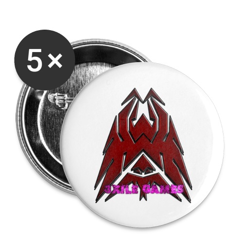3XILE Games Logo - Buttons small 1'' (5-pack)