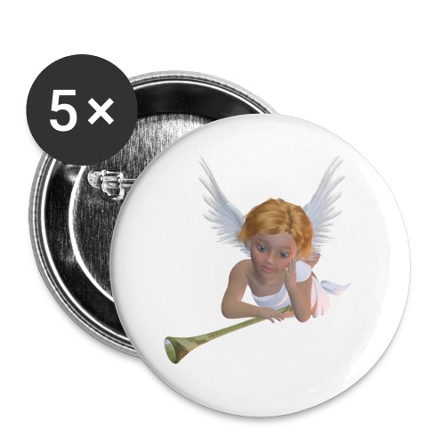 A sweet c angel_41 - Lot de 5 petits badges (1 po)