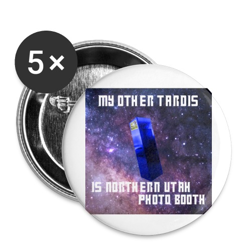 My other Tardis - Buttons small 1'' (5-pack)