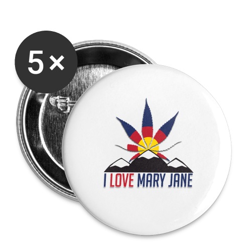 I Love Mary Jane - Buttons small 1'' (5-pack)