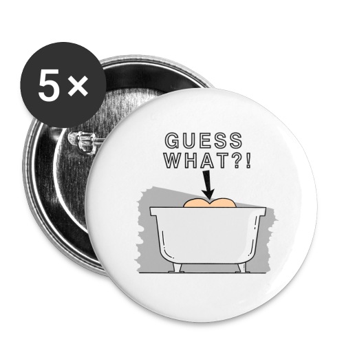GUESS WHATvol1 - Buttons small 1'' (5-pack)