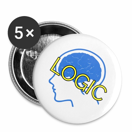 Logic - Buttons small 1'' (5-pack)