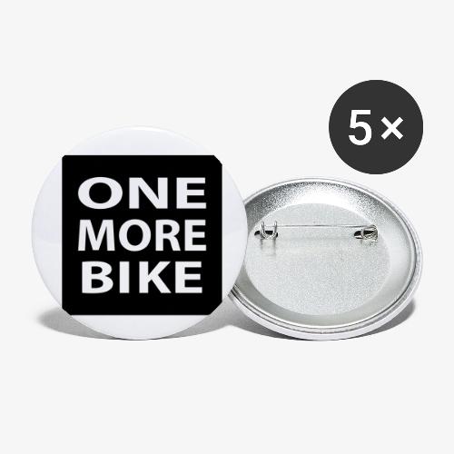 One More Bike - Buttons small 1'' (5-pack)