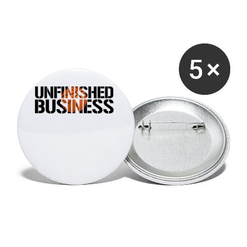Unfinished Business hoops basketball - Buttons small 1'' (5-pack)