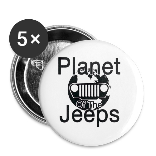 planetjeeps - Buttons small 1'' (5-pack)