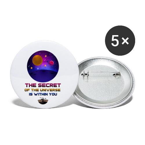 The Secret Of The Universe - Buttons small 1'' (5-pack)