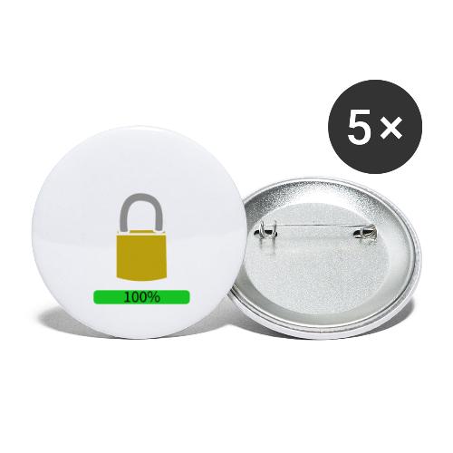 Dad Joke Locked and Loaded - Buttons small 1'' (5-pack)