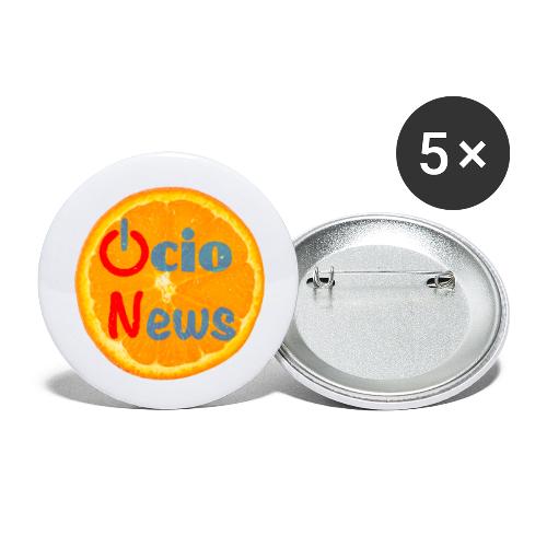 OcioNews - Orange - Buttons small 1'' (5-pack)