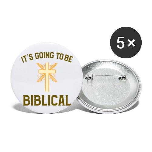 Biblical - Buttons small 1'' (5-pack)