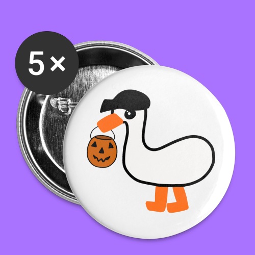 Emo Goose (Halloween 2021) - Buttons small 1'' (5-pack)