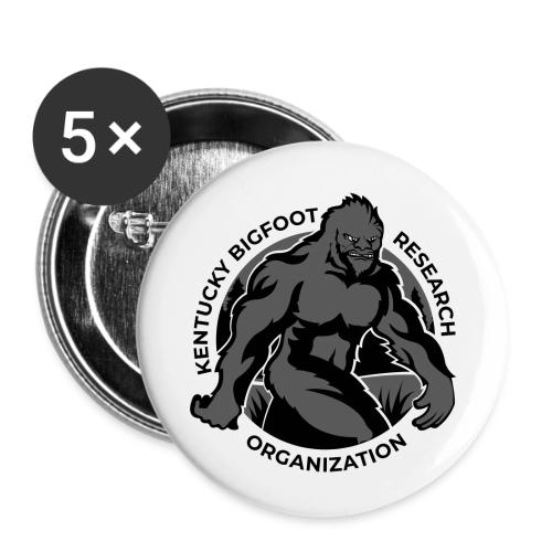 KBRO Official Logo - Black Lettering - Buttons small 1'' (5-pack)