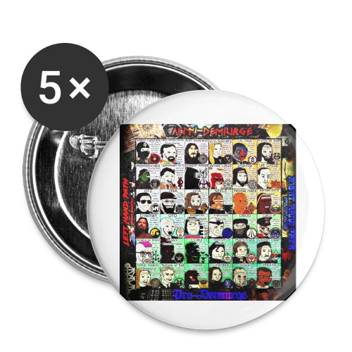 Demiurge Meme Grid - Buttons small 1'' (5-pack)