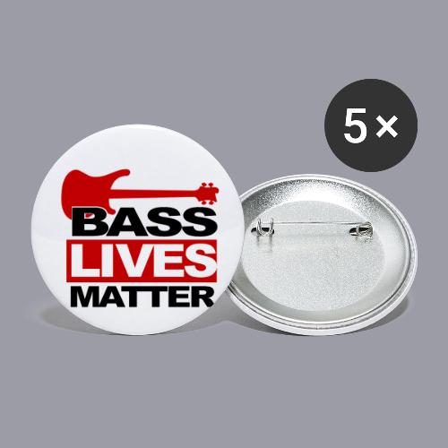 BASS LIVES MATTER - Buttons small 1'' (5-pack)