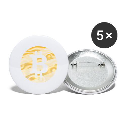 Don't Waste Time! 5 Facts To Start BITCOIN SHIRT - Buttons small 1'' (5-pack)