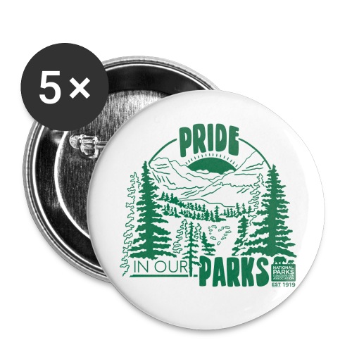 Pride in Our Parks - Buttons small 1'' (5-pack)