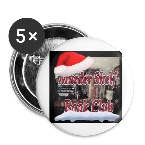 Murder Bookie Christmas! - Buttons small 1'' (5-pack)
