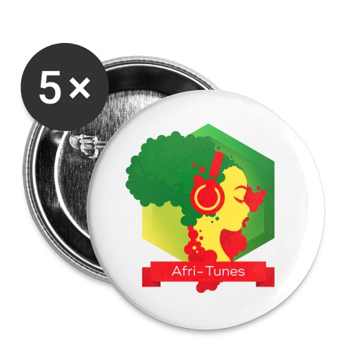 Afri-Tunes - Buttons small 1'' (5-pack)