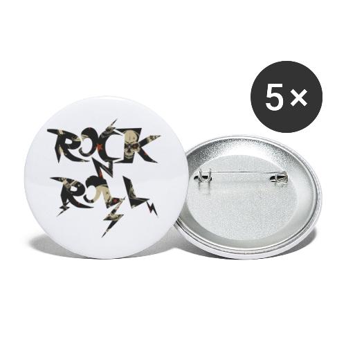rocknroll - Buttons small 1'' (5-pack)