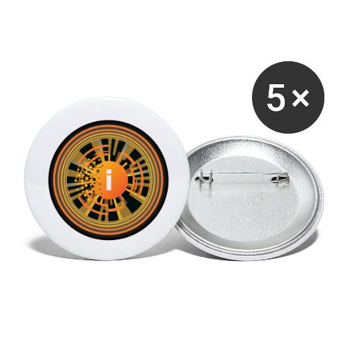 Investishare - Buttons small 1'' (5-pack)