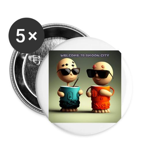 Welcome to Smoon City - Buttons small 1'' (5-pack)